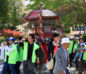 提婆宮春祭り